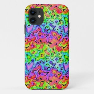 Regenboogtextuur iPhone 11 Hoesje