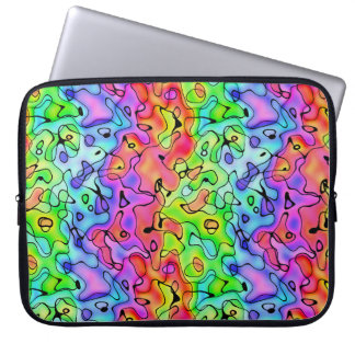 Regenboogtextuur Laptop Sleeve
