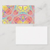 Regenboogtin- kleurstof Acrylvezel Visitekaartje (Voorkant / Achterkant)