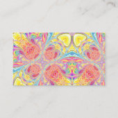 Regenboogtin- kleurstof Acrylvezel Visitekaartje (Voorkant)