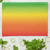 Regenboogtoeren Theedoek (Gevouwen)