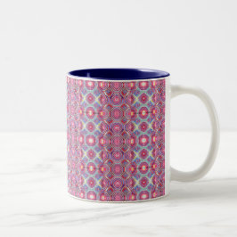 Regenboogtortel 11 oz Mok met twee tonen