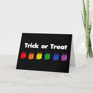 RegenboogTrick or treat Kaart