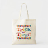 RegenboogTrick or treat Tote Bag (Voorkant)