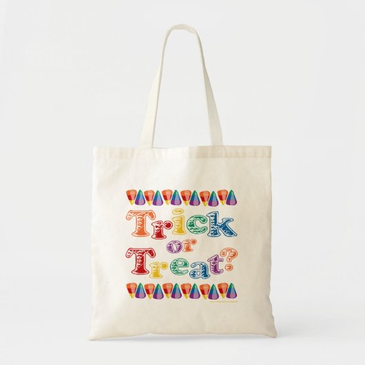 RegenboogTrick or treat Tote Bag (Voorkant)