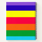 regenboogtrots LGBT Notitieboek (Achterkant)
