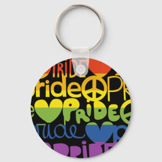regenboogtrots sleutelhanger