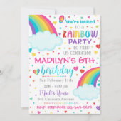 Regenbooguitnodiging | Uitnodiging regenboogdag (Voorkant)