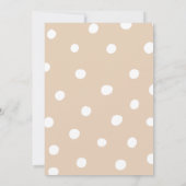  regenbooguitnodiging voor Baby shower Kaart (Achterkant)