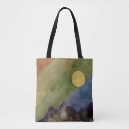 Regenbooguniversum Tote Bag