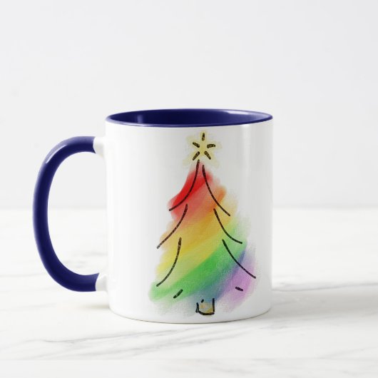 Regenboogvakantieboom Mok (Links)