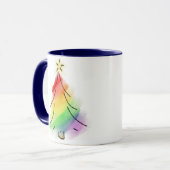 Regenboogvakantieboom Mok (Voorkant links)