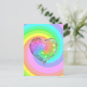 RegenboogValentijn Kaart (Staand voorkant)