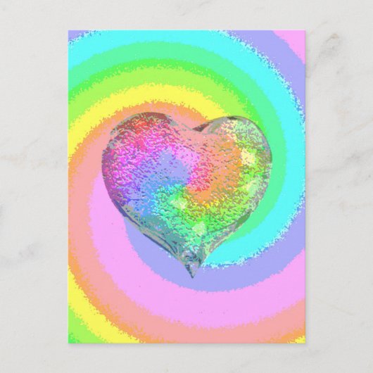 RegenboogValentijn Kaart (Voorkant)