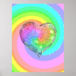 RegenboogValentijn Poster