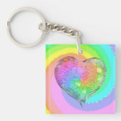 RegenboogValentijn Sleutelhanger (voorkant)