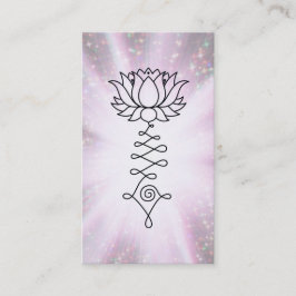 *~* Regenboogvangers Lotus Reiki Healing Energy Visitekaartje