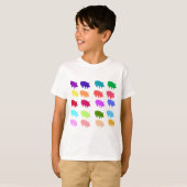 Regenboogvarkens T-shirt (Voorkant volledig)