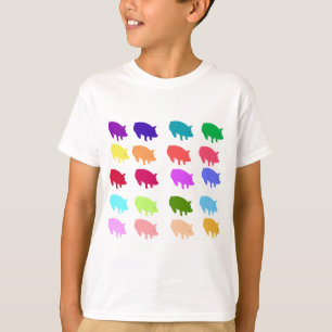 Regenboogvarkens T-shirt