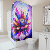 Regenboogventiel Douchegordijn (In situ)