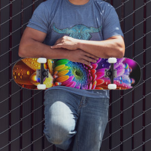 Regenboogventiel Persoonlijk Skateboard