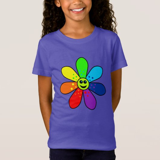 Regenboogventiel T-shirt (Kind) (Voorkant)