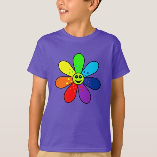 Regenboogventiel T-shirt (Kind) (Voorkant)