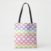 Regenboogventilatoren Tote Bag (Voorkant)
