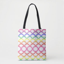 Regenboogventilatoren Tote Bag