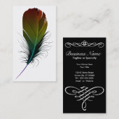 regenboogveren visitekaartje (Voorkant / Achterkant)