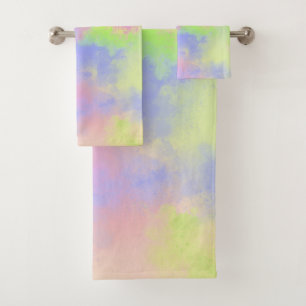 Regenboogverf Bad Handdoek