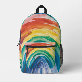 Regenboogverf Bedrukte Rugzak