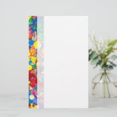 Regenboogverf Briefpapier (Staand voorkant)
