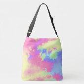 Regenboogverf Crossbody Tas (Achterkant)