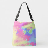 Regenboogverf Crossbody Tas (Voorkant)