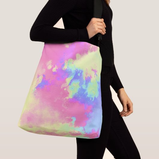 Regenboogverf Crossbody Tas (Dichtbij)