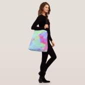 Regenboogverf Crossbody Tas (Op model)
