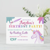 Regenboogverf en onkruideniersverzoek kaart (Staand voorkant)