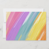 Regenboogverf en onkruideniersverzoek kaart (Achterkant)