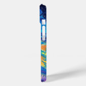 Regenboogverf Giet Abstracte Vloeibare Schattigee Case-Mate iPhone Case (Achterkant / Links)