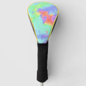 Regenboogverf Golfheadcover (Voorkant)