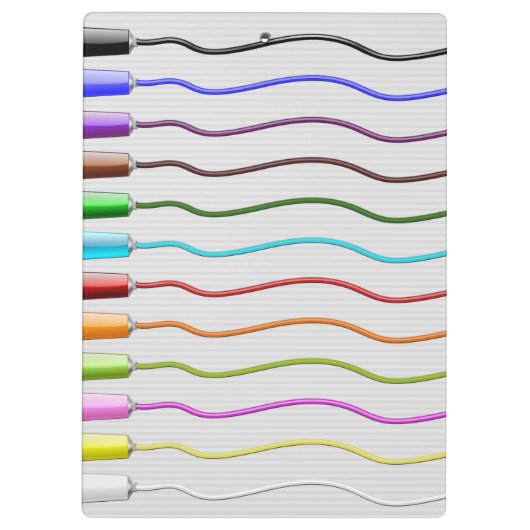 regenboogverf klembord (Achterkant)