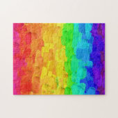 Regenboogverf Legpuzzel (Horizontaal)
