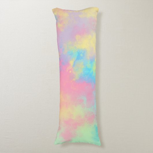 Regenboogverf Lichaamskussen (Voorkant Verticaal)