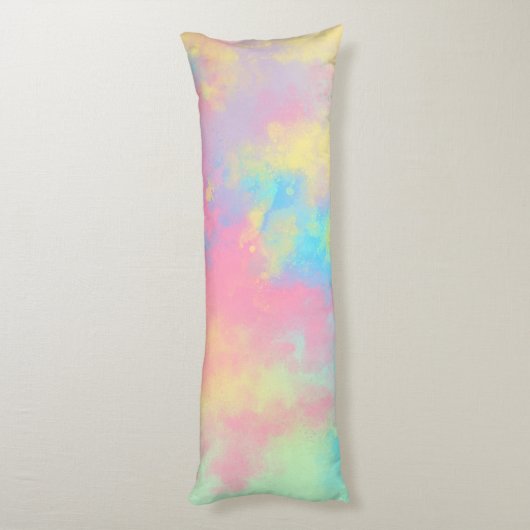 Regenboogverf Lichaamskussen (Achterkant (Verticaal))