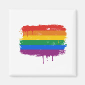 Regenboogverf Magneet (Voorkant)