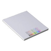 regenboogverf notitieblok (Schuin)