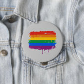 Regenboogverf Ronde Button 4,0 Cm (In situ)