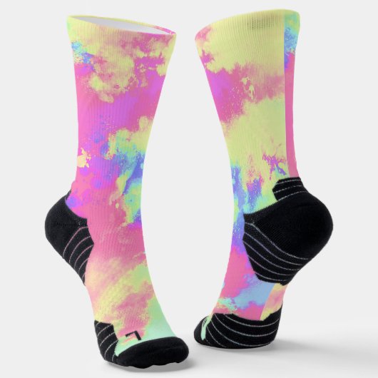 Regenboogverf Sokken (Gebogen)