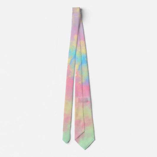 Regenboogverf Stropdas (Achterkant)